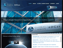 Tablet Screenshot of globalcarbonadgas.com